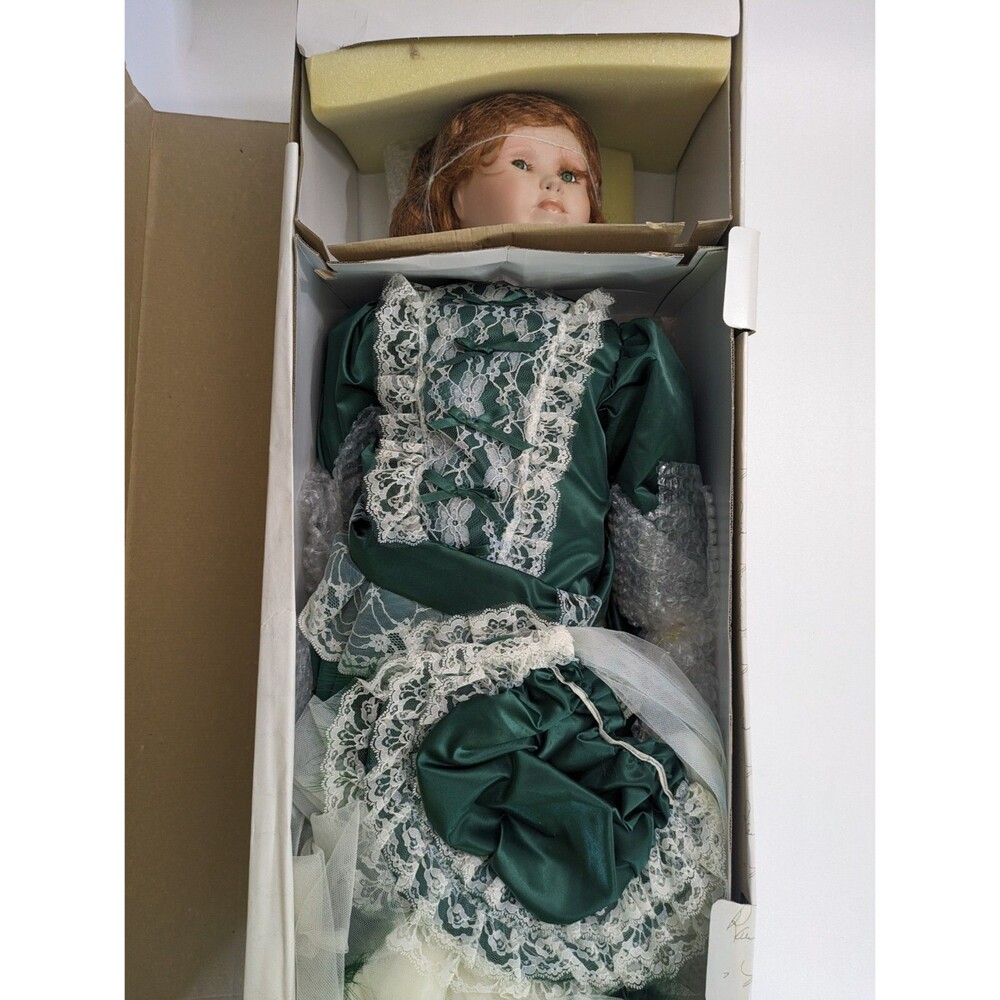 Norma Rambaud Doll World Gallery 32" Tall Victorian Regina Red Head‎